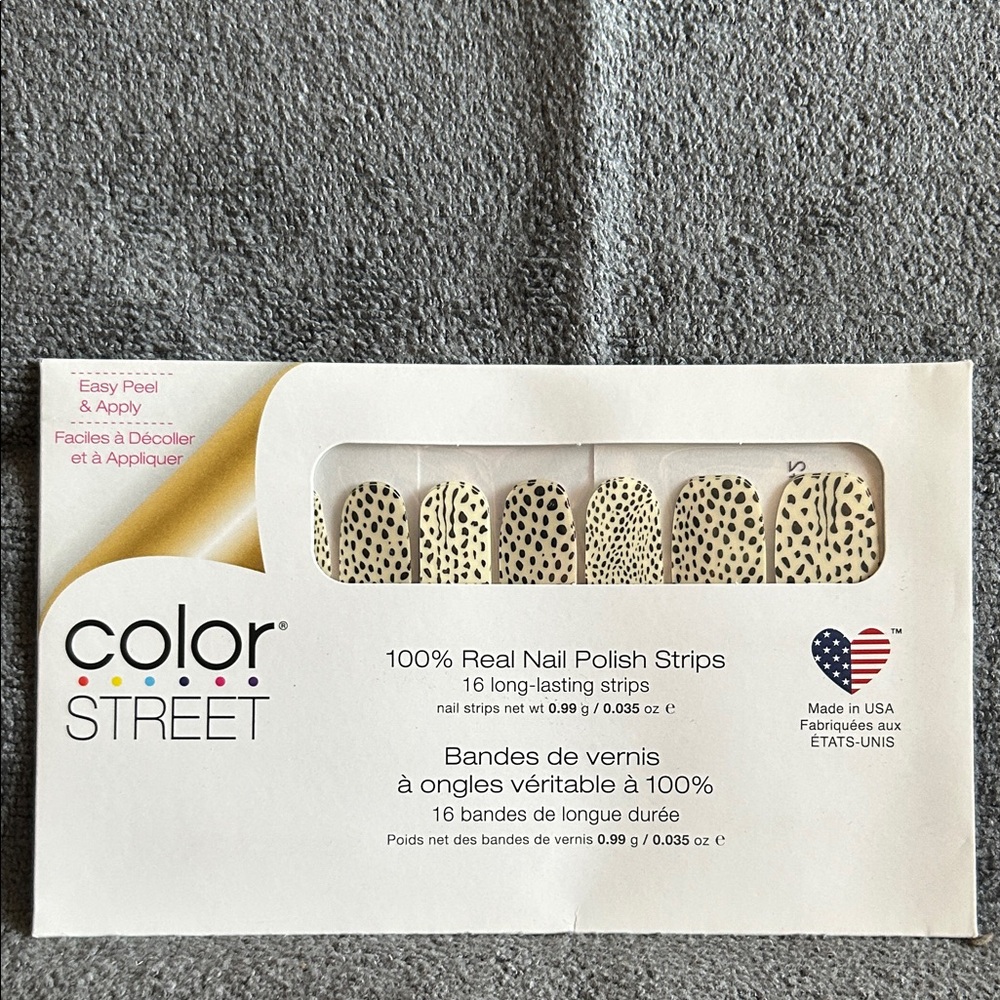 Color Street Purr Diem-Clear Overlay